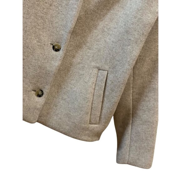 Isabel Marant Drogo Jacket Size 34 US Size 2 Sand Wool - Picture 5 of 16